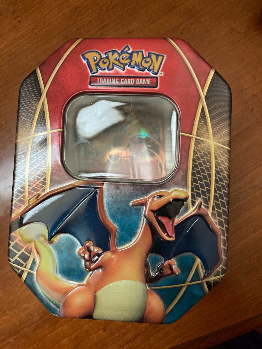 2014 Pokemon Charizard Tin and Card EX XY29 Opened